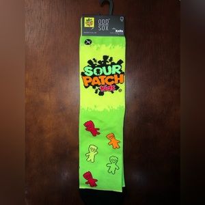 SOUR PATCH KIDS ODD SOX NOVELTY CREW SOCKS NWT MEN’S SHOE SIZE 8-12